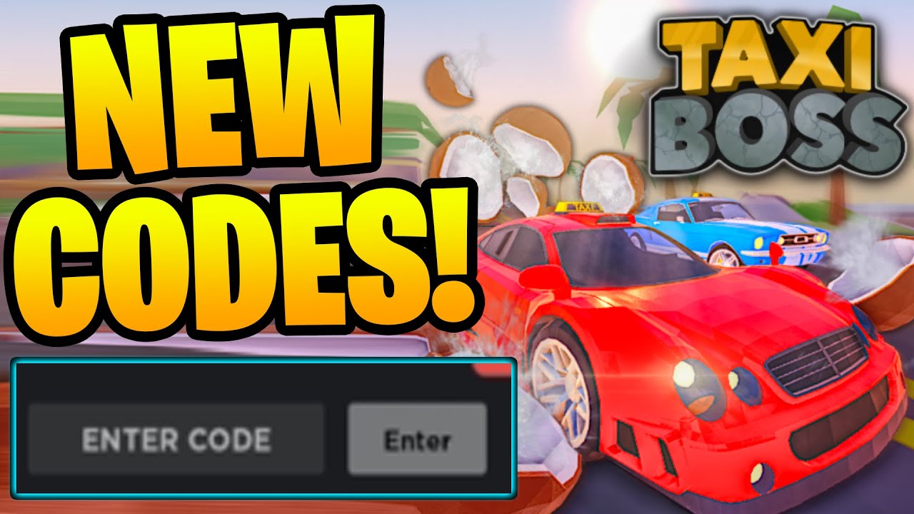 *NEW* ALL WORKING CODES FOR Taxi Boss IN JUNE 2023! ROBLOX Taxi Boss