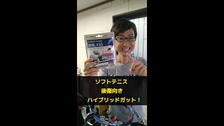 【ソフトテニス】後衛向けハイブリッドガット紹介！ #滋賀県 #草津市