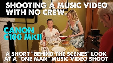A "One Man" music video shoot using C100 Mark II - Behind the scenes - Las Vegas Video Production