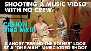 A "One Man" music video shoot using C100 Mark II - Behind the scenes - Las Vegas Video Production