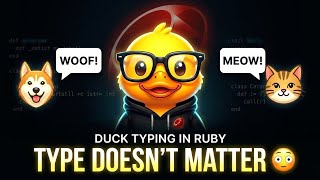 Duck Typing in Ruby Explained 🦆 | Polymorphism Made EASY 🔥 #tech #programmer #codinglife #developers