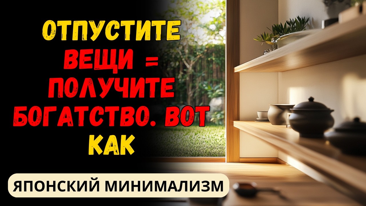 ПОЧЕМУ ОТПУСКАНИЕ - ЭТО КЛЮЧ К БОЛЕЕ БОГАТОЙ ЖИЗНИ | МИНИМАЛИЗМ