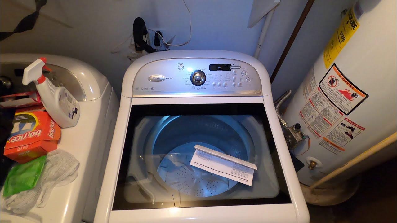 Whirlpool Cabrio / Maytag Bravos Washer Leaking (hard to find leak) Diagnosis and Repair YouTube