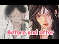 Procreate Webtoon Character Tutorial Step by Step | Easy Anime Style Drawing for Beginners