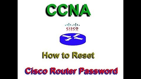 How to Cisco Router Password Recovery in Cisco Router - CCNA, CCNP