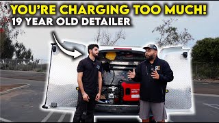 How He's Able To Charge $250 For A Maintenance Detail