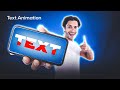 Classic text animation in  alight motion tutorial Hindi  | Text Effect