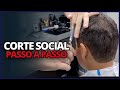 COMO FAZER CORTE SOCIAL MASCULINO - PENTE 4 E 3