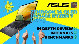 Asus Zenbook 14 OLED UM3402 Ryzen 7 In-Depth Review (2022)
