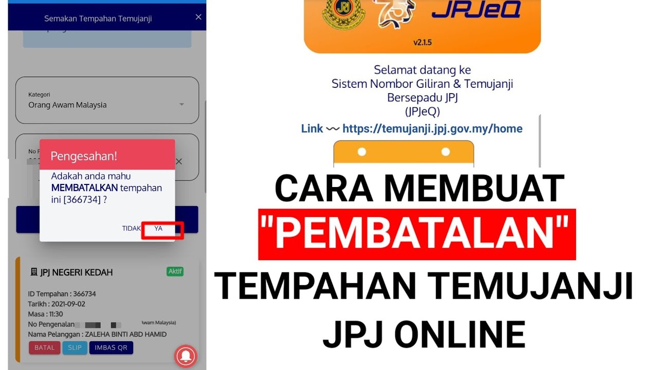 Temujanji jpj online kedah