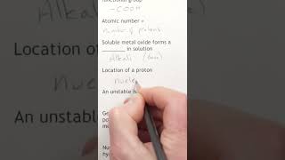 20: Scotland Nat5 Chemistry Recall Units 1-3