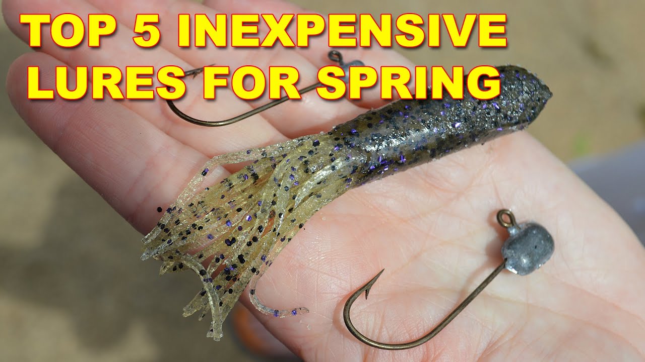 5 Cheap Lures For Spring Bass Fishing, How To