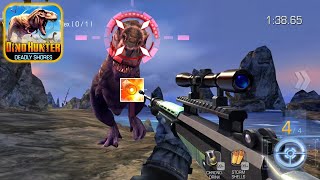 DINO HUNTER DEADLY SHORES: Defeat T-REX by Winsor Longshot Pro (Max Upgrade) - Android Gameplay screenshot 4