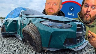 Is a TOTALED BMW Worth Rebuilding From Salvage Auction