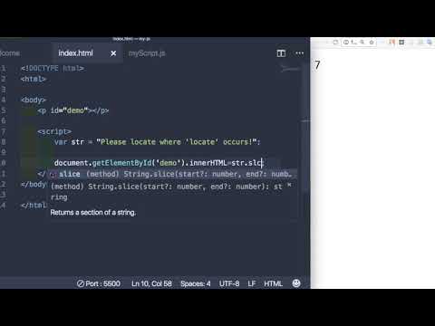 WEB 047 - JavaScript String Methods