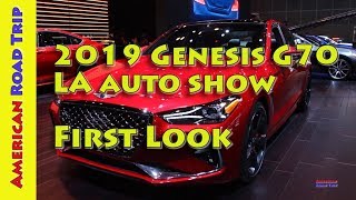 The 2019 Genesis G70 - First Look - LA Auto Show - Part 2