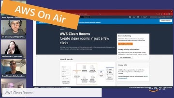 AWS On Air ft. Privacy - Enhanced Collaboration with AWS Clean Rooms