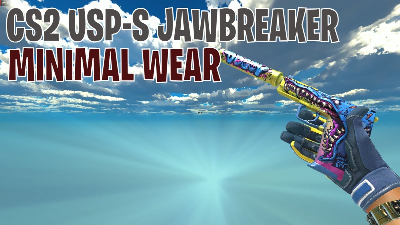 USP-S Jawbreaker (Minimal Wear) | CS2 Skin Showcase #594 - YouTube