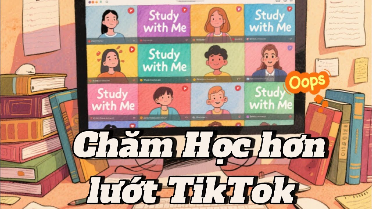 Làm sao để "nghiện" học hơn cả lướt TikTok? (Giải mã từ tâm lý học)