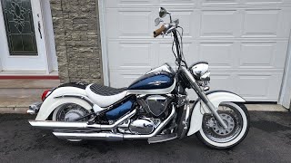 2010 Suzuki Boulevard C50T custom with 16" apes