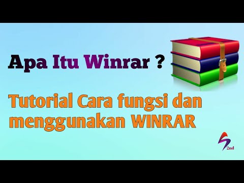 Video: Apakah kegunaan perisian WinRAR?