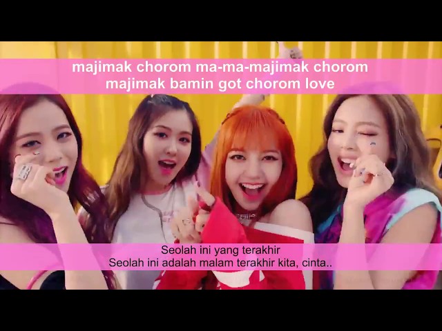 LIRIK BLACKPINK - AS IF IT'S YOUR LAST by GOMAWO [Indo Sub] class=