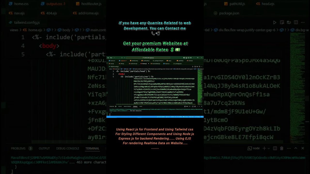 started full stack Development 
