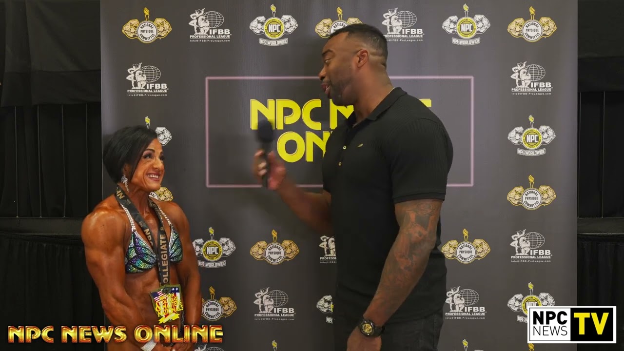 2024 NPC Teen Collegiate & Masters National Championships Women's Bodybuilding 50+ Overall Winner