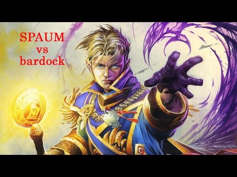 Hearthstone: Heroes of Warcraft, рейтинговый, SPAUM vs bardock