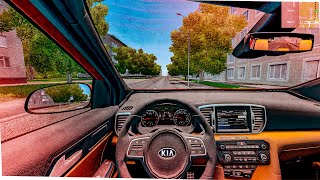 City Car Driving - Kia Sportage Gt-Line 2016 [Steering wheel gameplay] screenshot 4