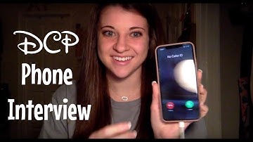 Disney College Program Part 2?? // Accepted // DCP Alumni Phone Interview