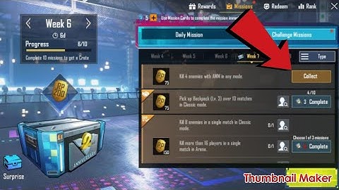 Kill 4 enemies with AWM in any mode pubg mobile