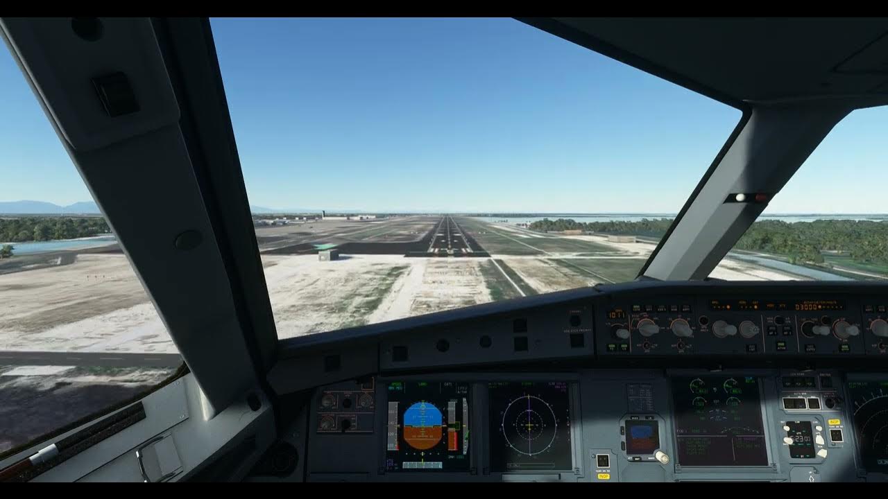 Microsoft Flight Simulator Landing Venice Test YouTube