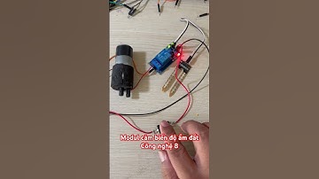 Modul cảm biến độ ẩm đất l Công nghệ 8