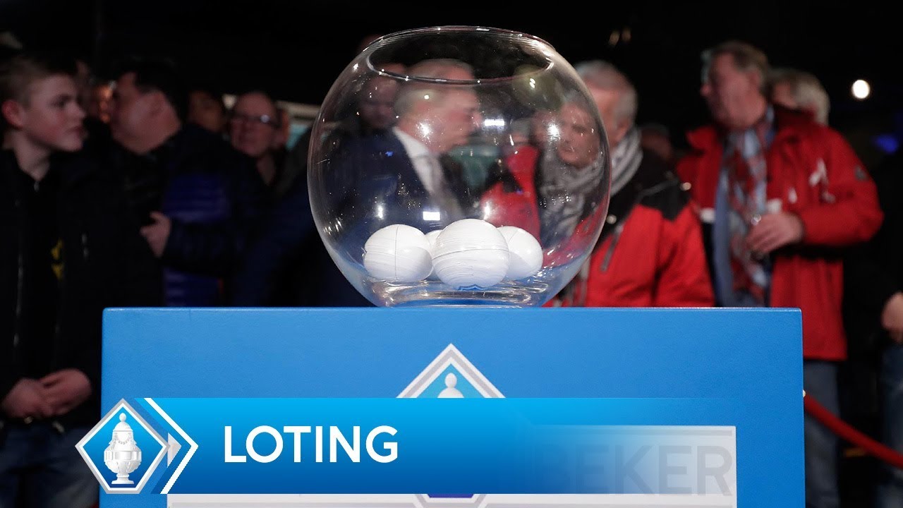 Dood in de wereld Achternaam Toestemming Loting 1e ronde KNVB Beker 2017/'18 - YouTube