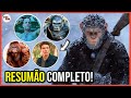 PLANETA DOS MACACOS: TODA A TRILOGIA EM 1 VÍDEO! - A HISTÓRIA COMPLETA DE CESAR!