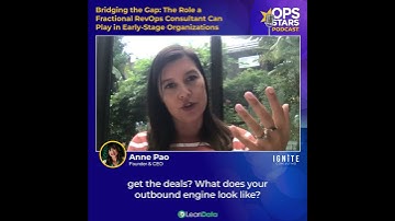 Anne Pao describes the interconnectedness of go-to-market motions in revenue operations #revops