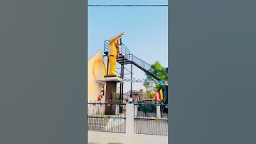 DR BABASAHEB AMBEDKAR HUGE STATUE💙🙏#viralvideo #jaybhim #bhimjayanti #bhimsainik #trending