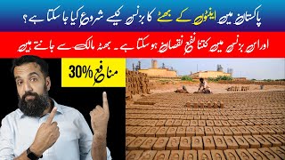 Brick Business (BHATTA) in Pakistan | OWNER INTERVIEW