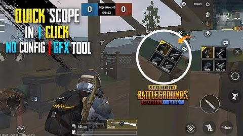 How to enable quick scope in PUBG MOBILE LITE (VERY EASY)