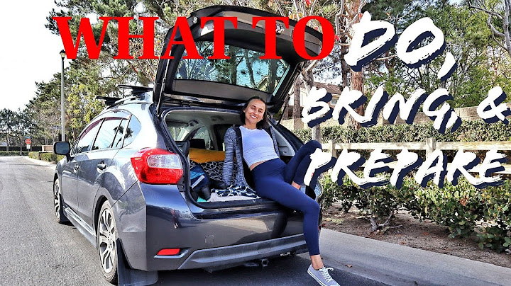 SOLO ROAD TRIP TIPS (MY TOP 20)