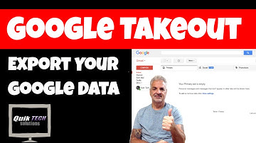 How to Export Google Account Data Using Takeout
