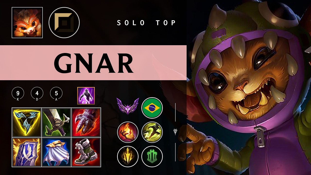 Gnar Top vs Olaf - BR Master Patch 26.03
