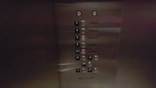 Schindler? MRL Traction Elevators at LAX Airport Parking Structure 3, Los Angeles CA