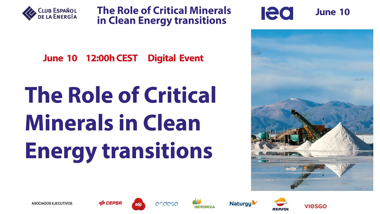 The Role of Critical Minerals in Clean Energy transitions. 11 6 2021 ...