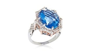 VW 2Tn 10.19ct Florite Ring