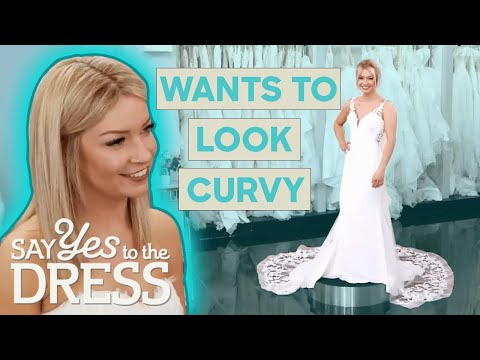 Bride Wants A Dress To Make Her Look Curvy! | Say Yes to the Dress: UK