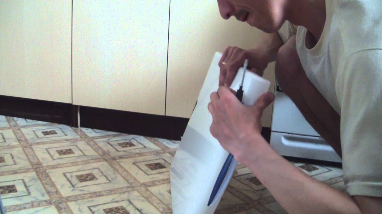 Покраска крышки стиральной машины с вертикальной загрузкой - YouTube