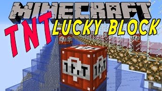 Minecraft: TNT Lucky block | EXPLOSIVT RAGE-RACE | Lucky Block Mod - Modded Mini-Game
