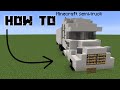 🎓Minecraft: How to build a SEMI TRAILER TRUCK tutorial